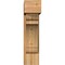 Ekena Millwork Olympic Block Rough Sawn Bracket w/ Offset Brace, Western Red Cedar, 8"W x 24"D x 32"H BKT0806X24X32OLY05RWR - alternate 3